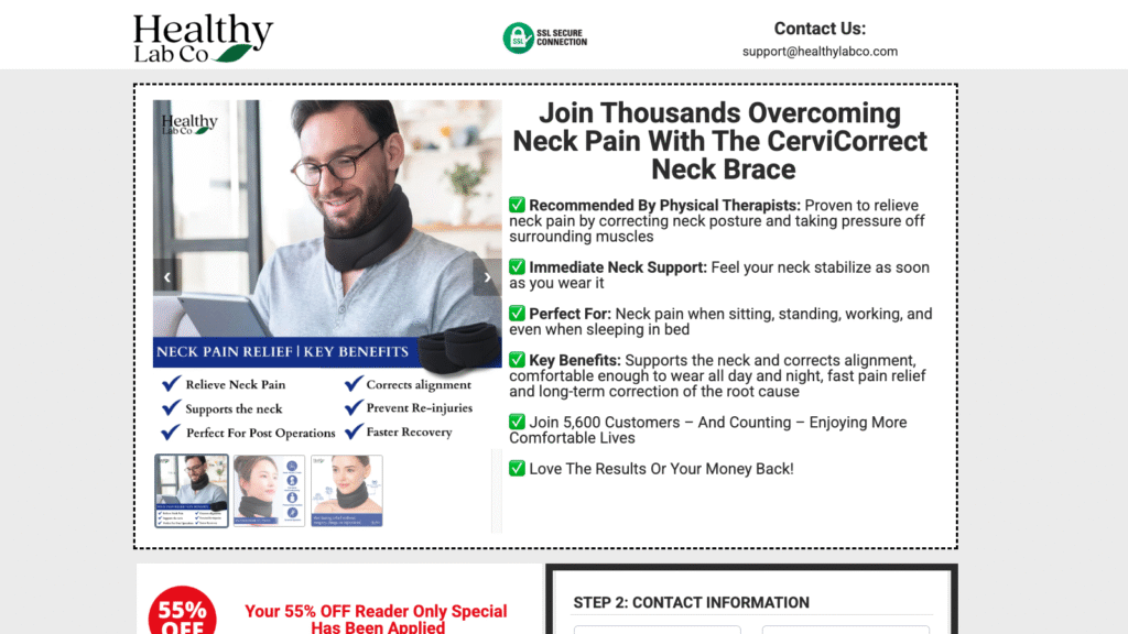 Healthy Lab Co Funnel | Funnelish